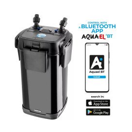 Ultramax BT - Filtro Esterno per Acquari da 100 a 700L con Controllo Bluetooth App Aquael
